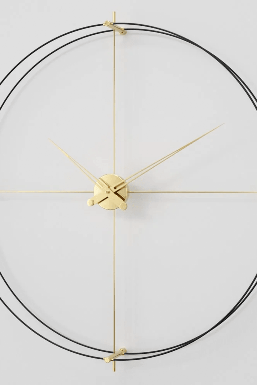 Mclocks-Timeless 90 gold Dekoratif duvar saati-Duvar Saati-1-Milagron.com