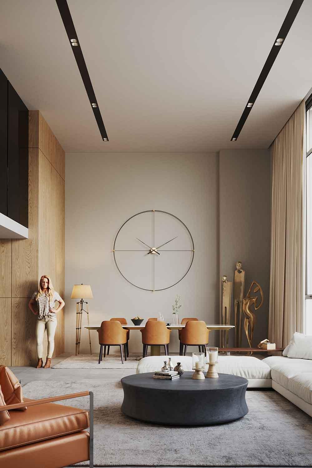 Mclocks-Timeless large 160 Dekoratif duvar saati-Duvar Saati-3-Milagron.com