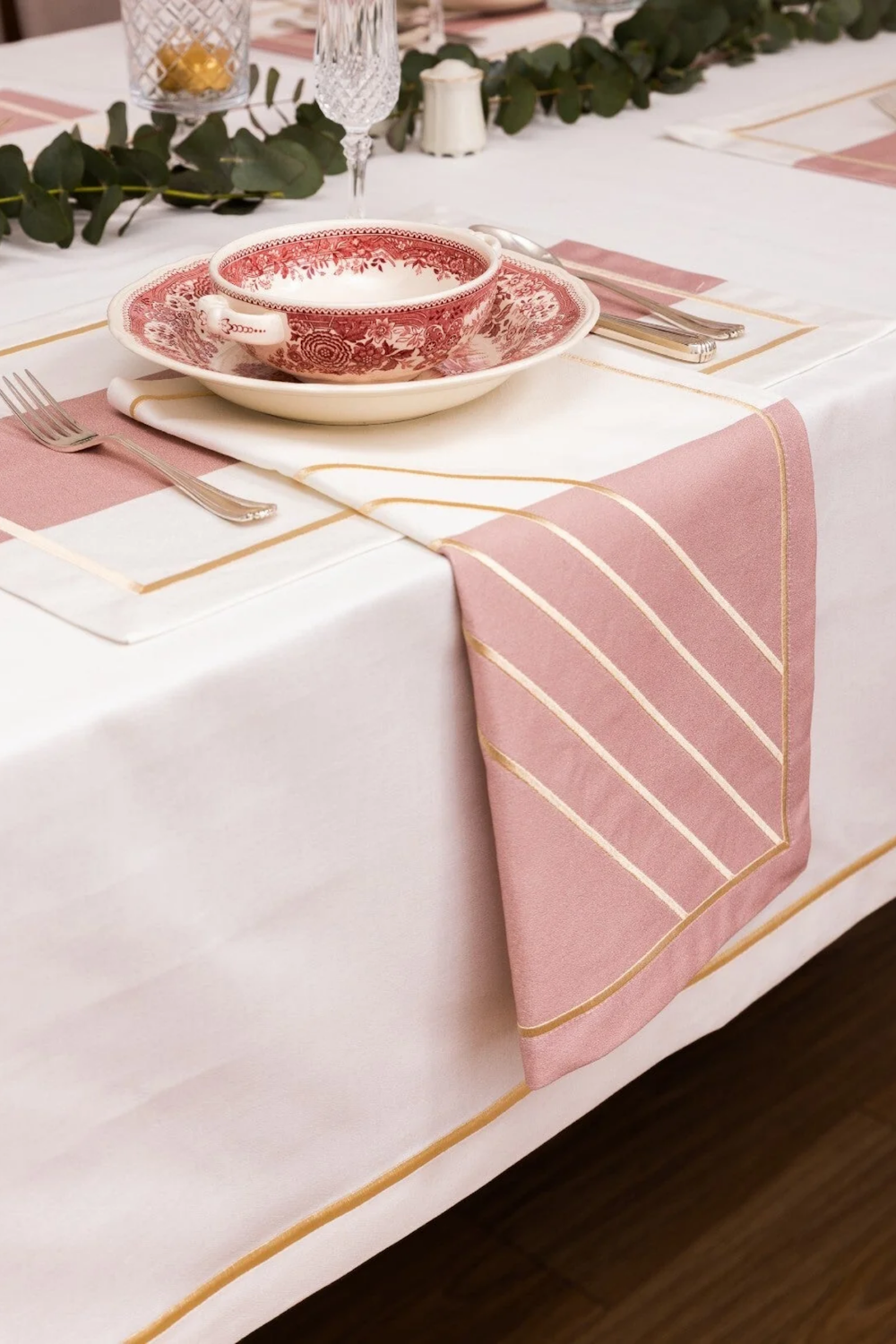 Maya Ivory Masa Örtüsü - 0