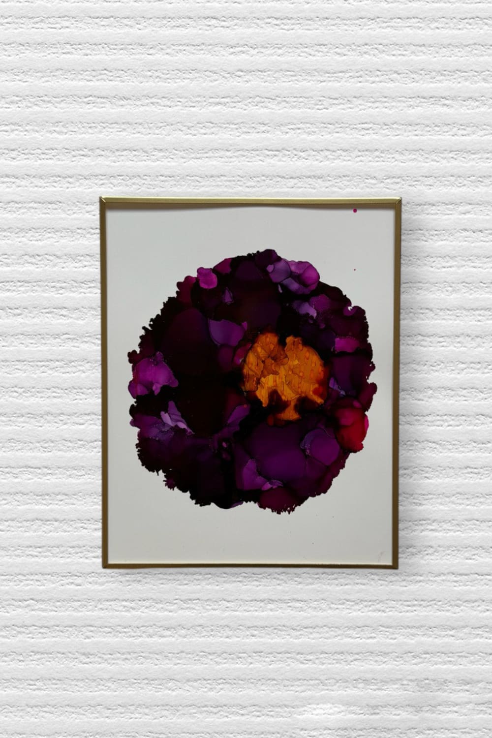 Melike Kara-'Flower' Çerçeveli Tablo-Tablo-2-Milagron.com