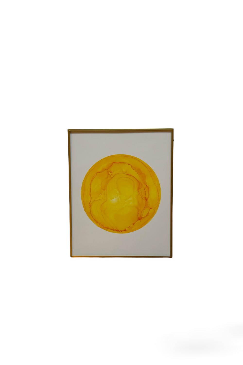 Melike Kara-'Manipura Çakra' Çerçeveli Tablo-Tablo-2-Milagron.com