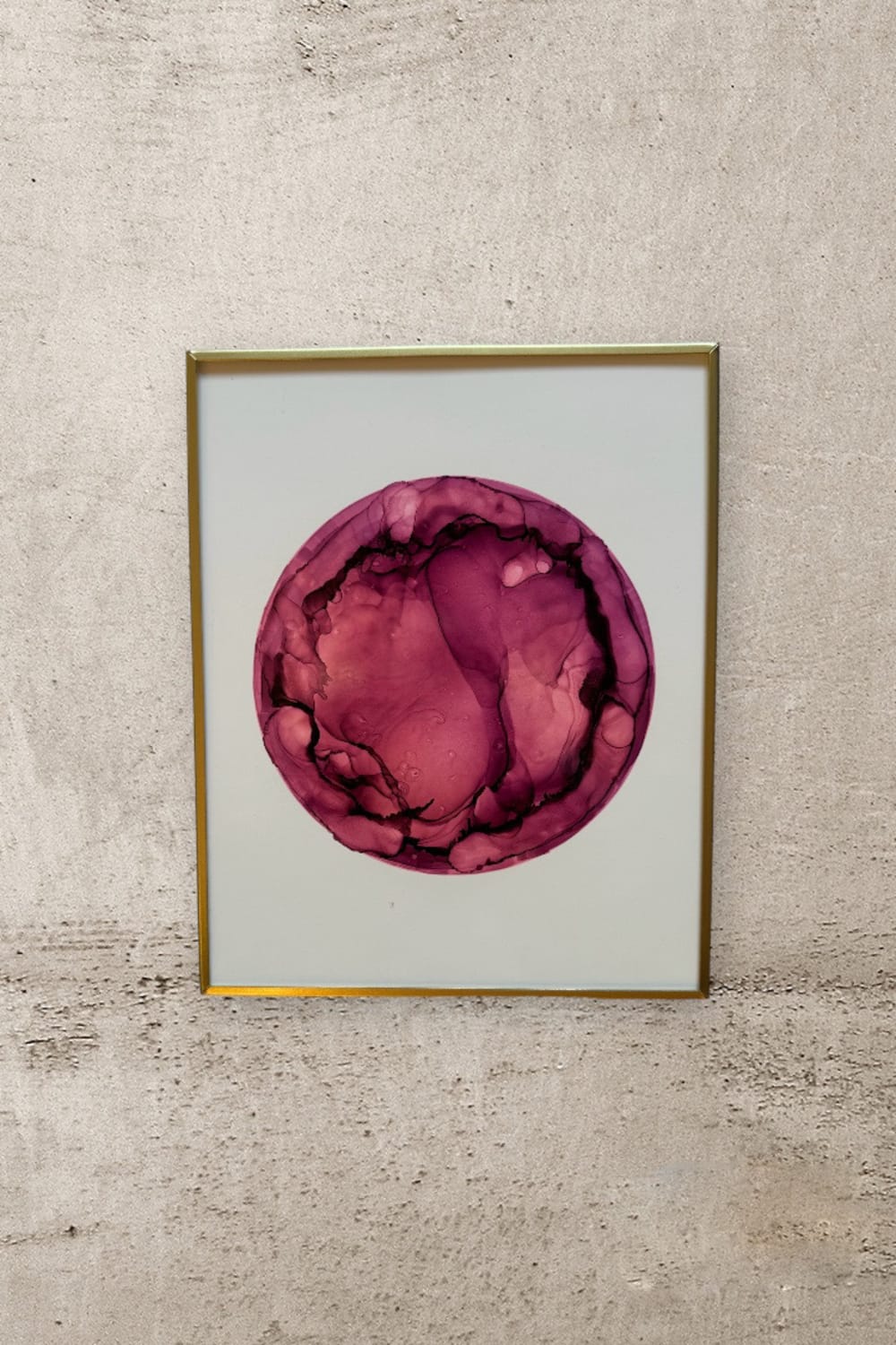 Melike Kara-'Suri' Çerçeveli Tablo-Tablo-2-Milagron.com