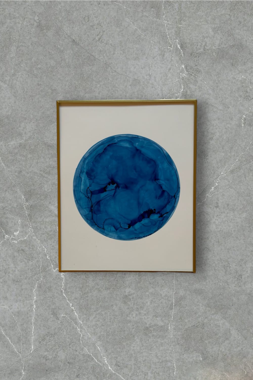 Melike Kara-'Visuddha Çakra' Çerçeveli Tablo-Tablo-1-Milagron.com