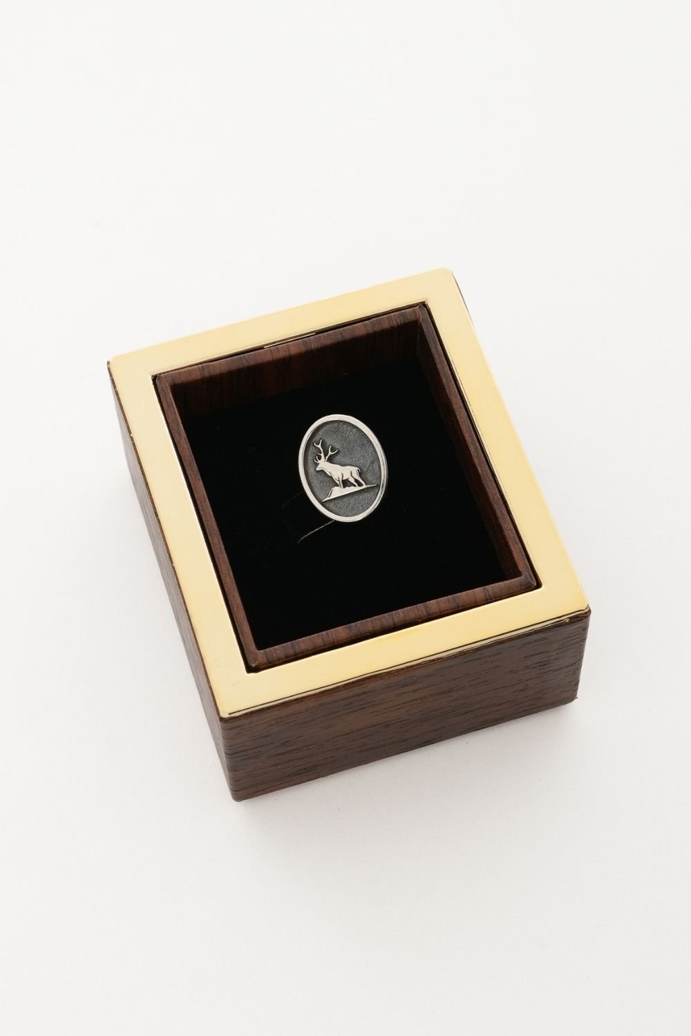 Melinka Accessories-Deer Gümüş Broş 01-Broş-5-Milagron.com