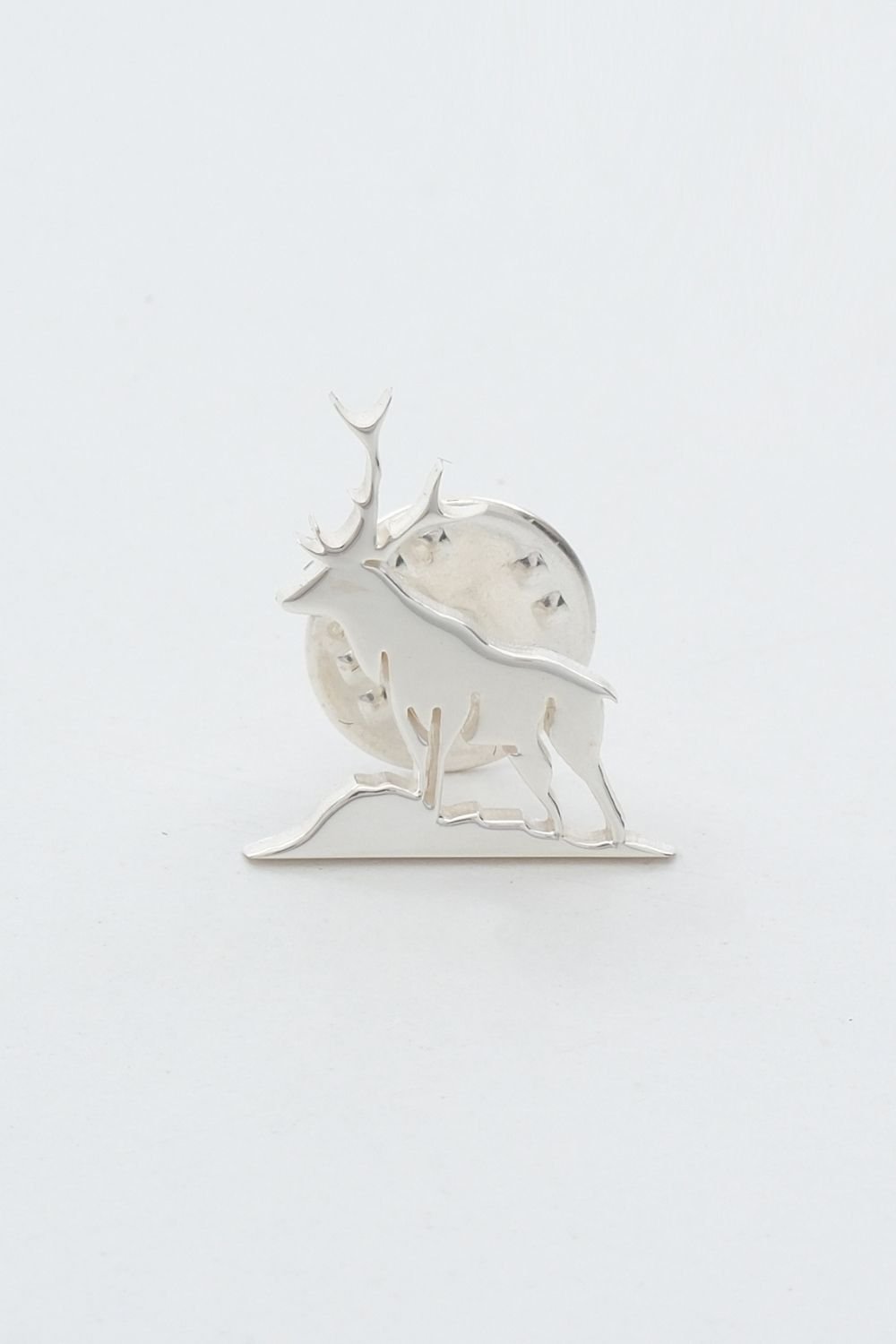 Melinka Accessories-Deer Gümüş Broş 02-Broş-1-Milagron.com