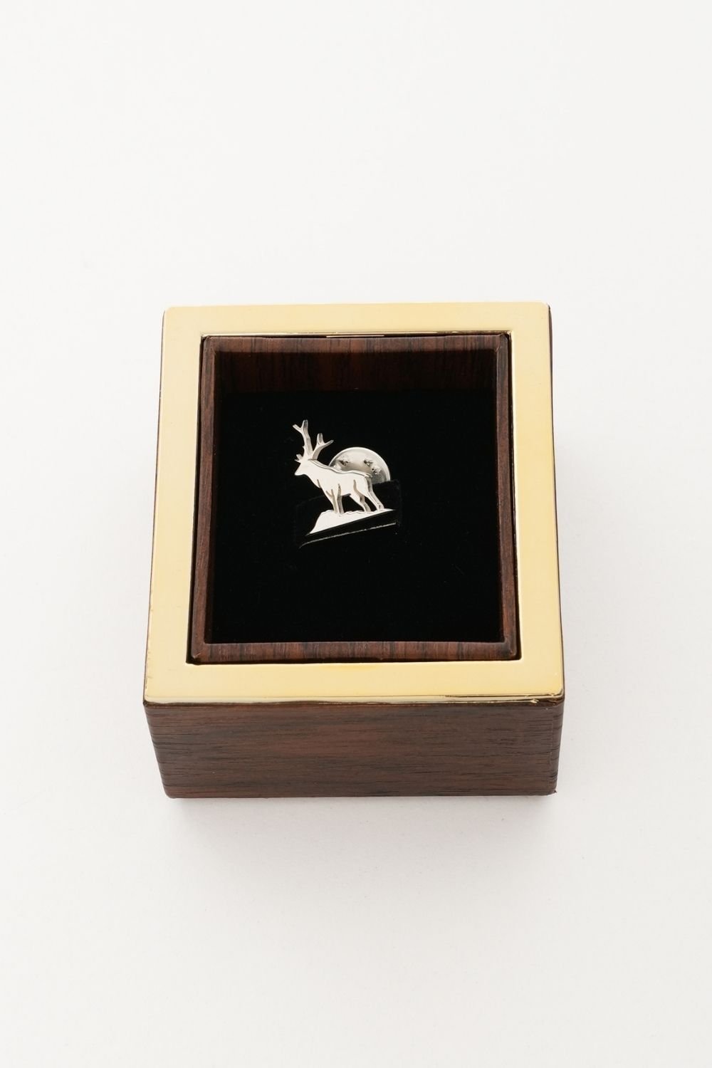 Melinka Accessories-Deer Gümüş Broş 02-Broş-4-Milagron.com