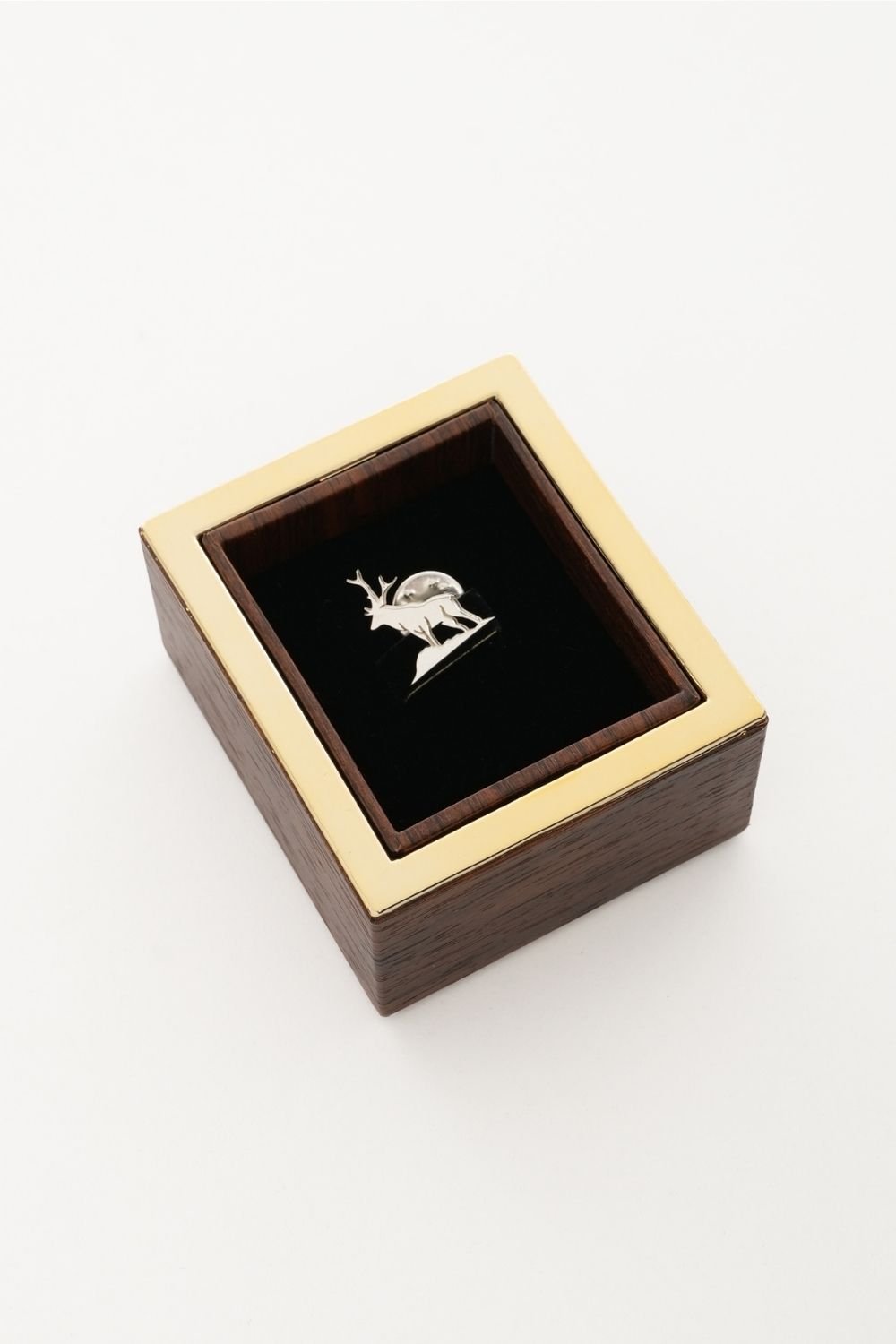 Melinka Accessories-Deer Gümüş Broş 02-Broş-5-Milagron.com