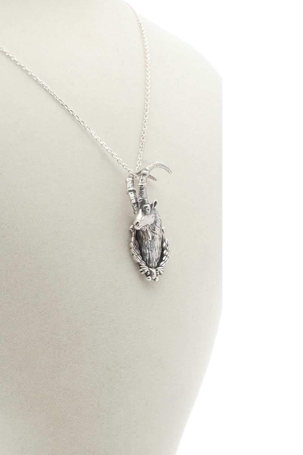 Melinka Accessories-Ibex Gümüş Kolye-Kolye-3-Milagron.com