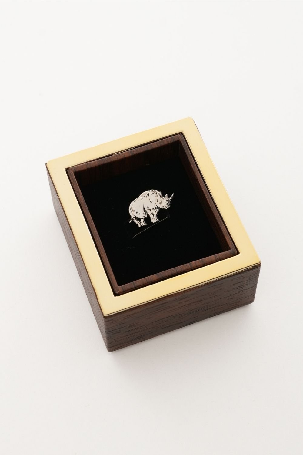 Melinka Accessories-Rhino Gümüş Broş-Broş-3-Milagron.com