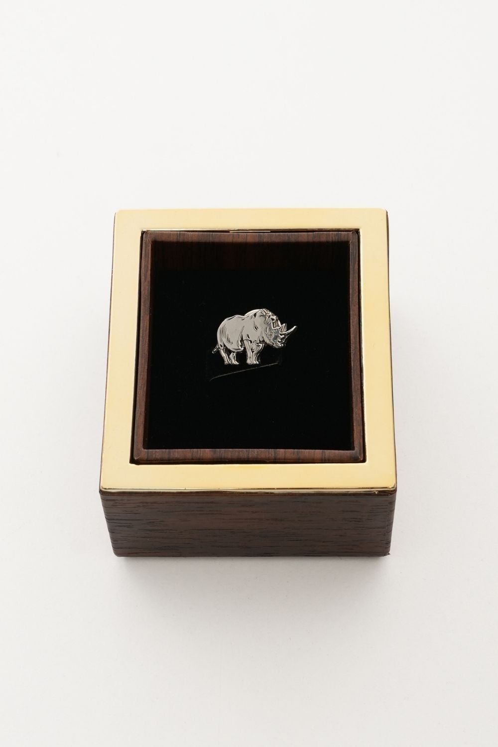 Melinka Accessories-Rhino Gümüş Broş-Broş-5-Milagron.com