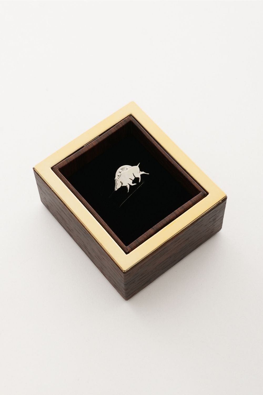 Melinka Accessories-Wild Boar Gümüş Broş 01-Broş-6-Milagron.com