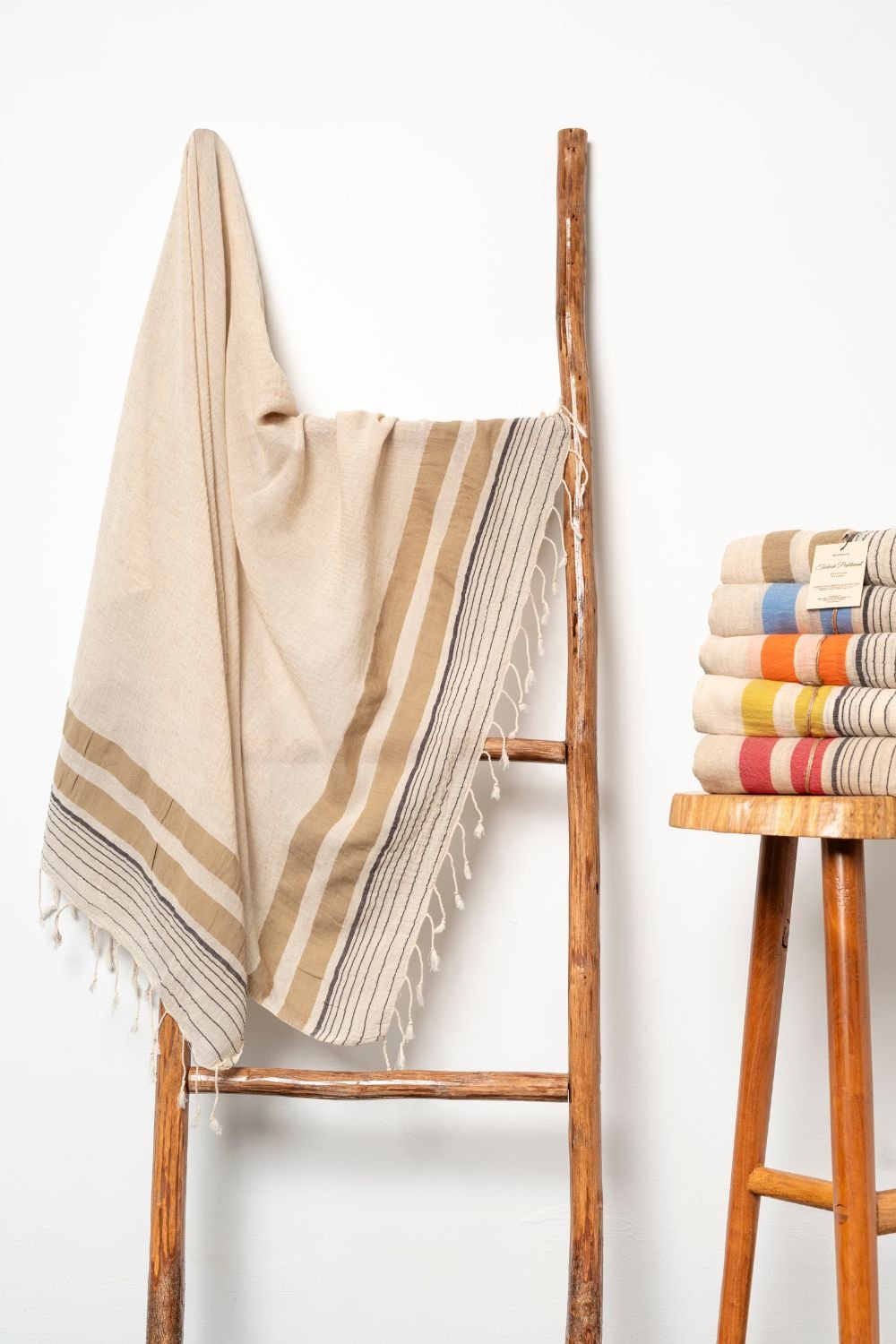 Melinka Co.-Aqua Peştemal Haki-Havlu & Peştamal-6-Milagron.com