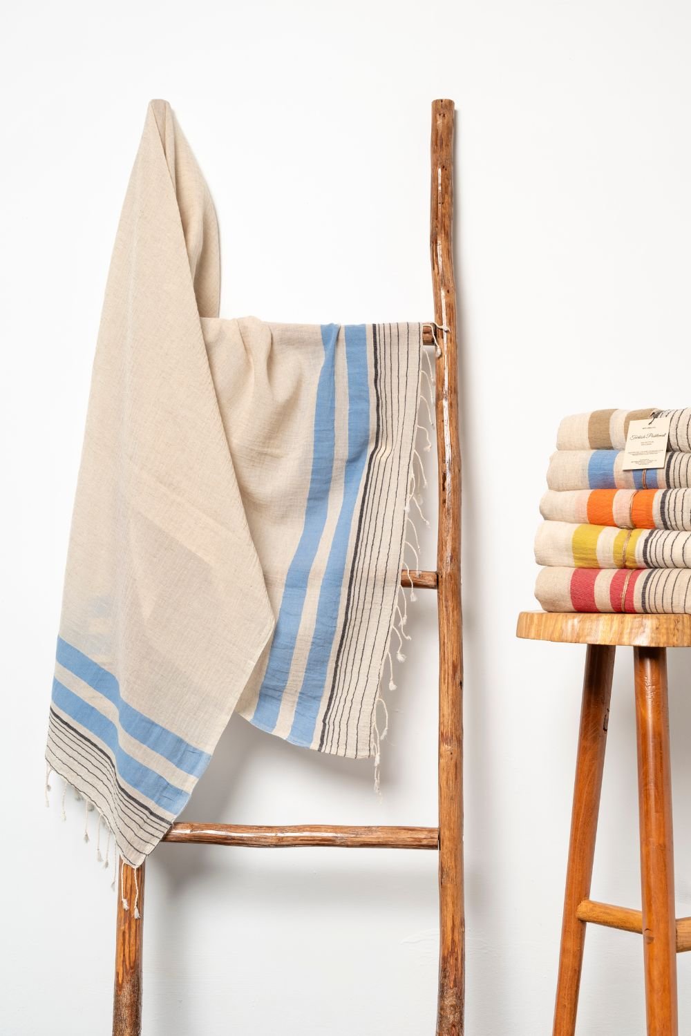 Melinka Co.-Aqua Peştemal Mavi-Havlu & Peştamal-5-Milagron.com