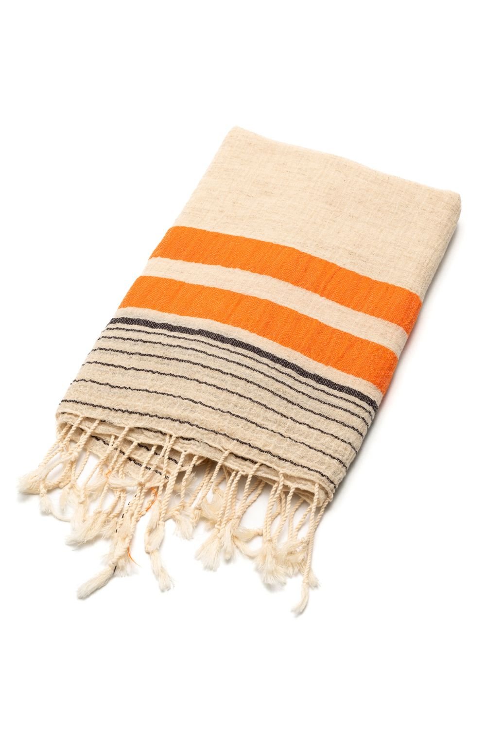 Melinka Co.-Aqua Peştemal Turuncu-Havlu & Peştamal-1-Milagron.com