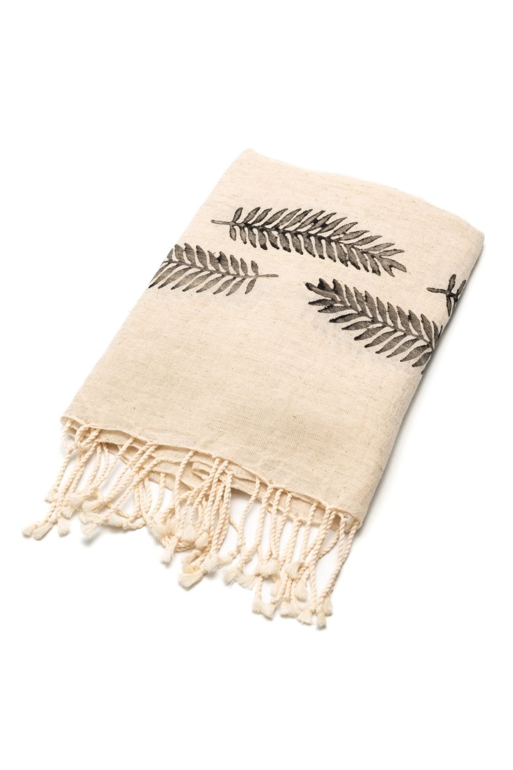 Melinka Co.-Flora Peştemal Siyah-Havlu & Peştamal-3-Milagron.com