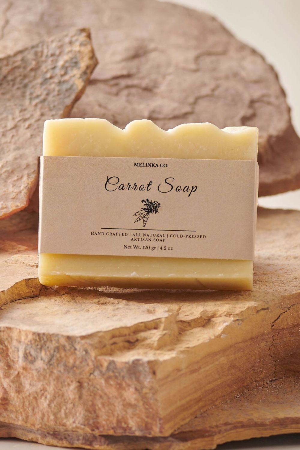 Melinka Co.-Havuç Doğal Sabun-Sabun-1-Milagron.com