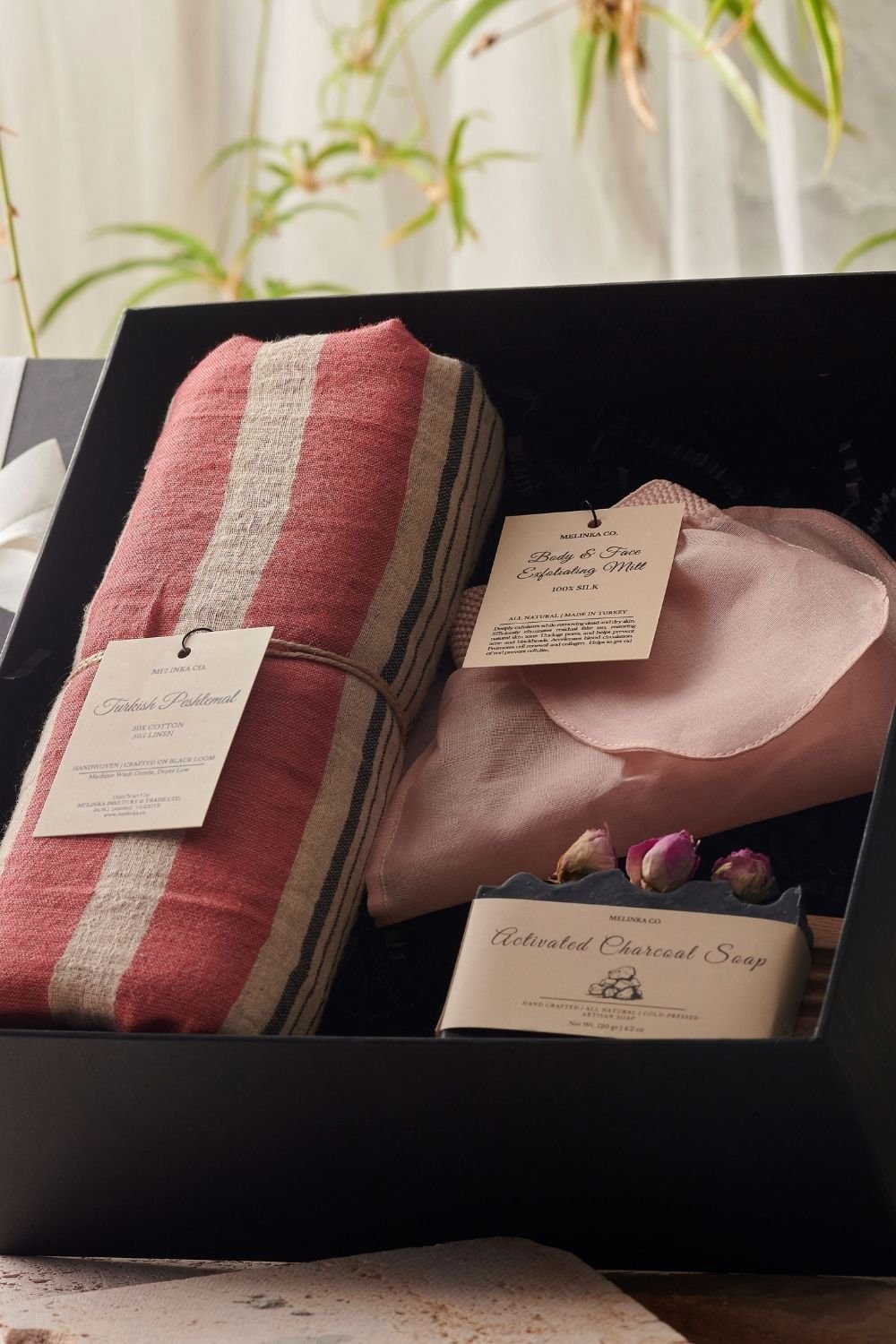 Melinka Co.-Mira Hediye Seti-Havlu & Peştamal-2-Milagron.com