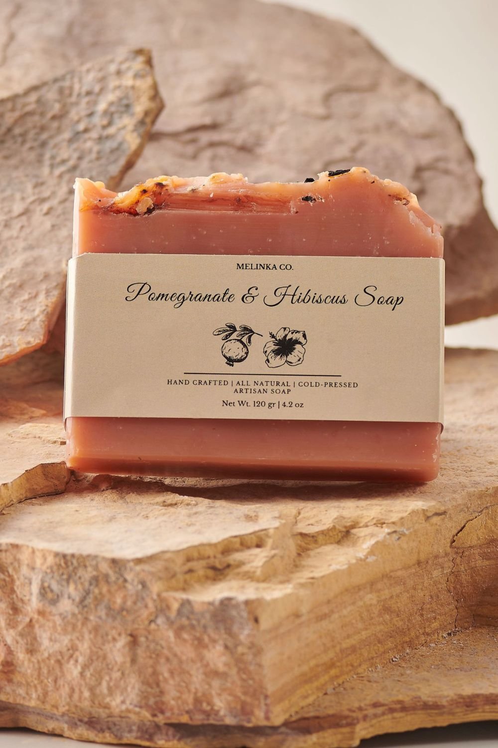 Melinka Co.-Nar & Hibisküs Doğal Sabun-Sabun-1-Milagron.com