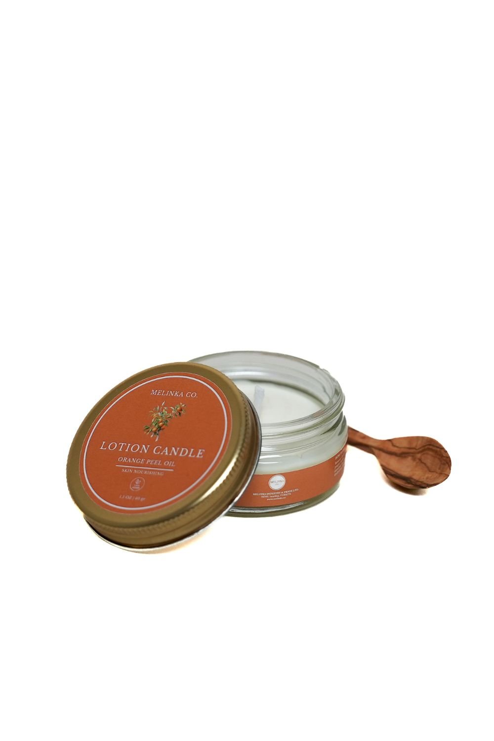 Melinka Co.-Organik Portakal Kabuğu Losyon Mum-Mum-3-Milagron.com