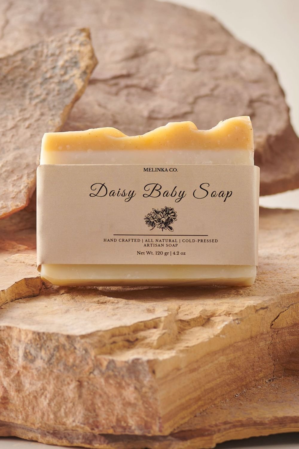 Melinka Co.-Papatyalı Bebek Doğal Sabun-Sabun-1-Milagron.com