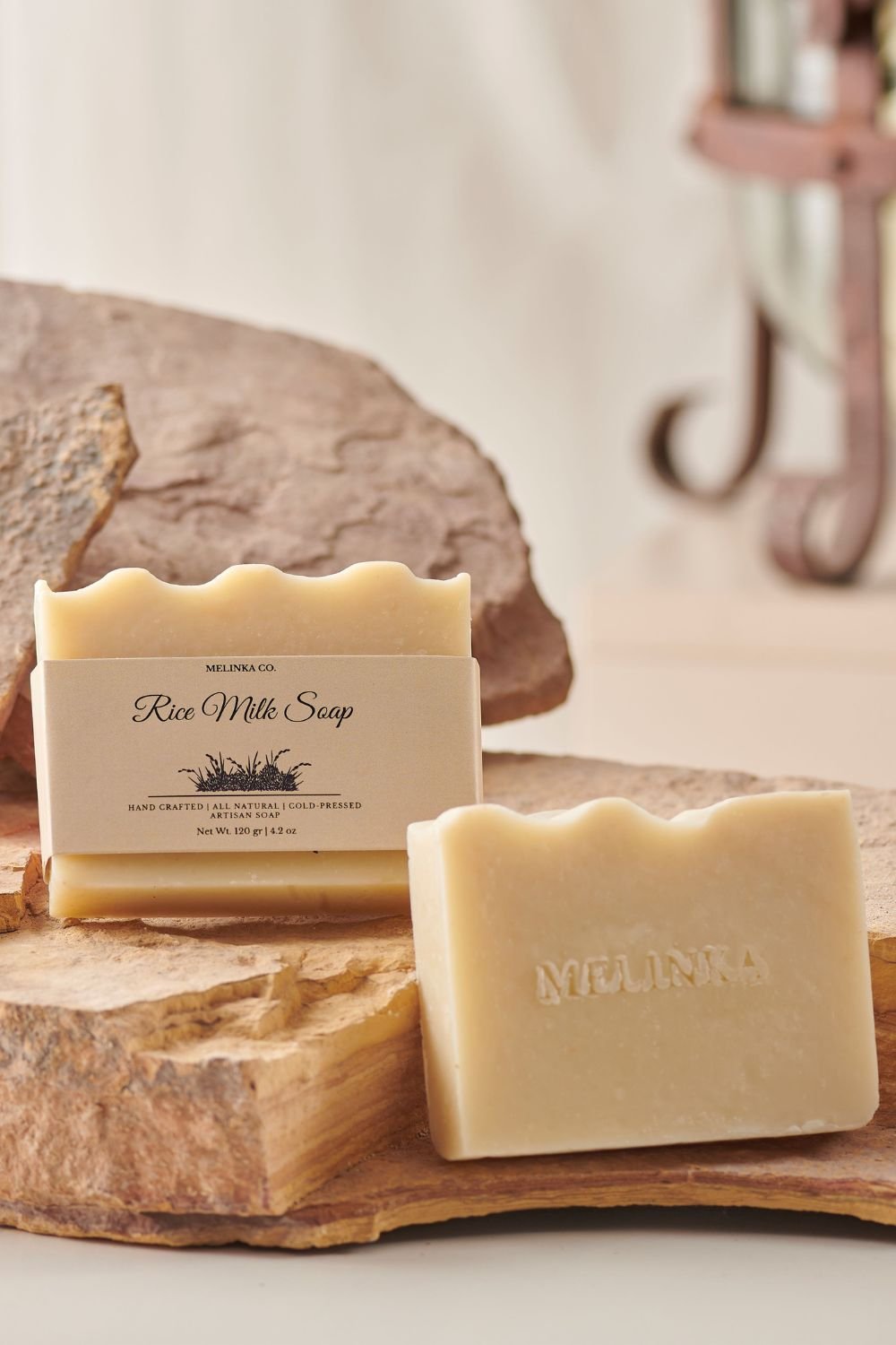 Melinka Co.-Pirinç Sütlü Leke Doğal Sabun-Sabun-3-Milagron.com