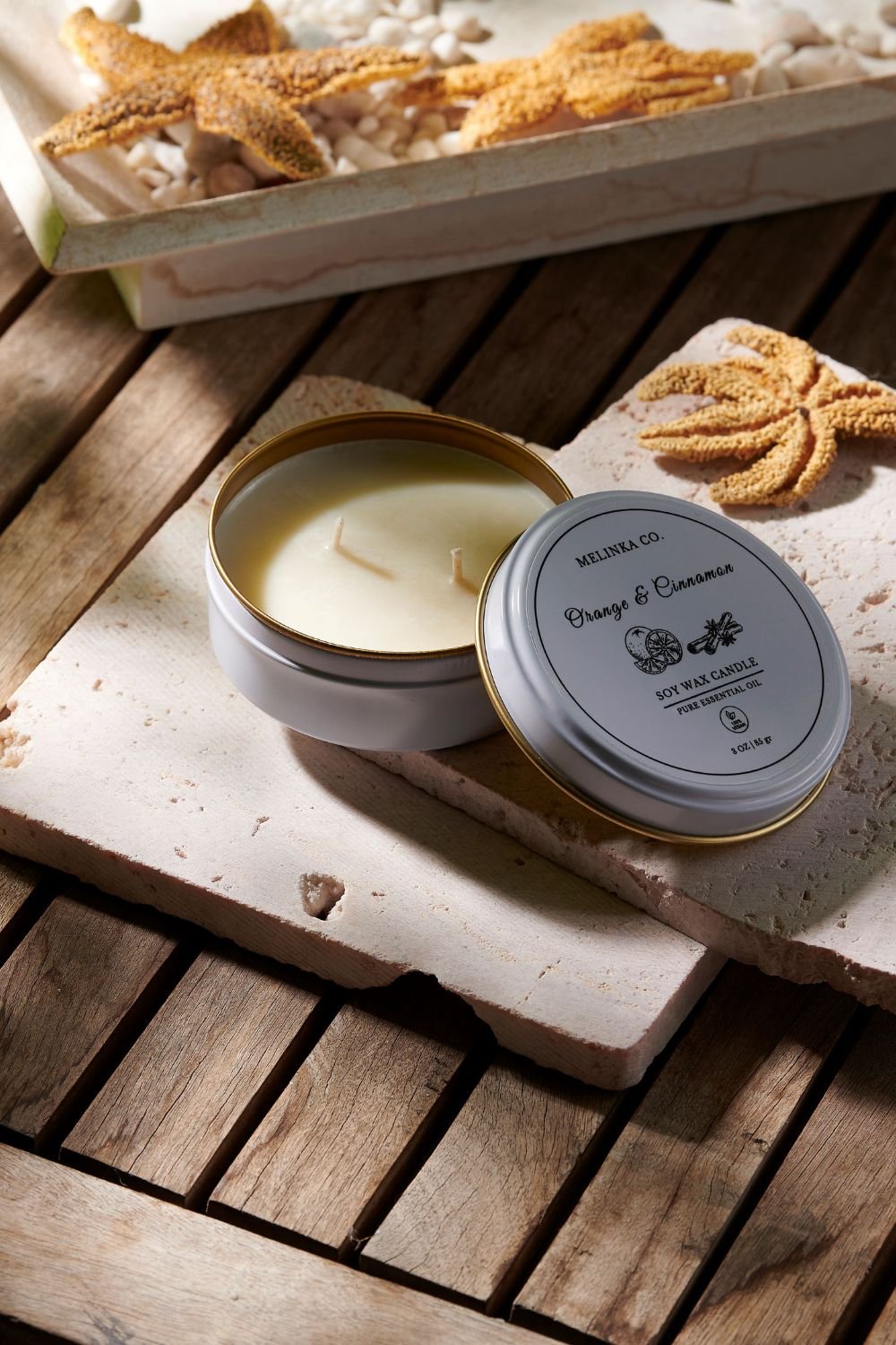 Melinka Co.-Portakal & Tarçın Soya Mumu Luna Serisi-Mum-3-Milagron.com