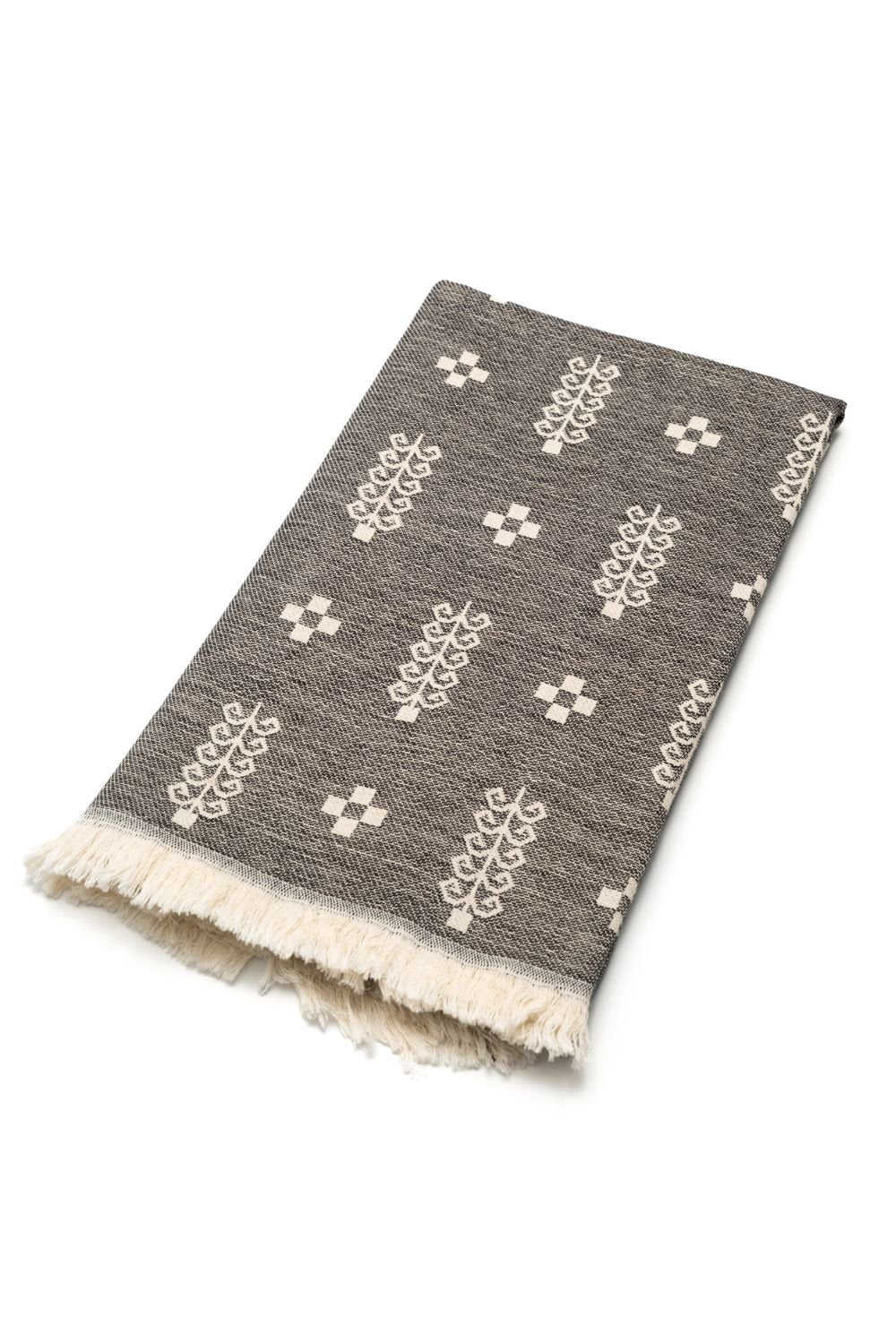 Melinka Co.-Silva Peştemal Siyah-Havlu & Peştamal-6-Milagron.com