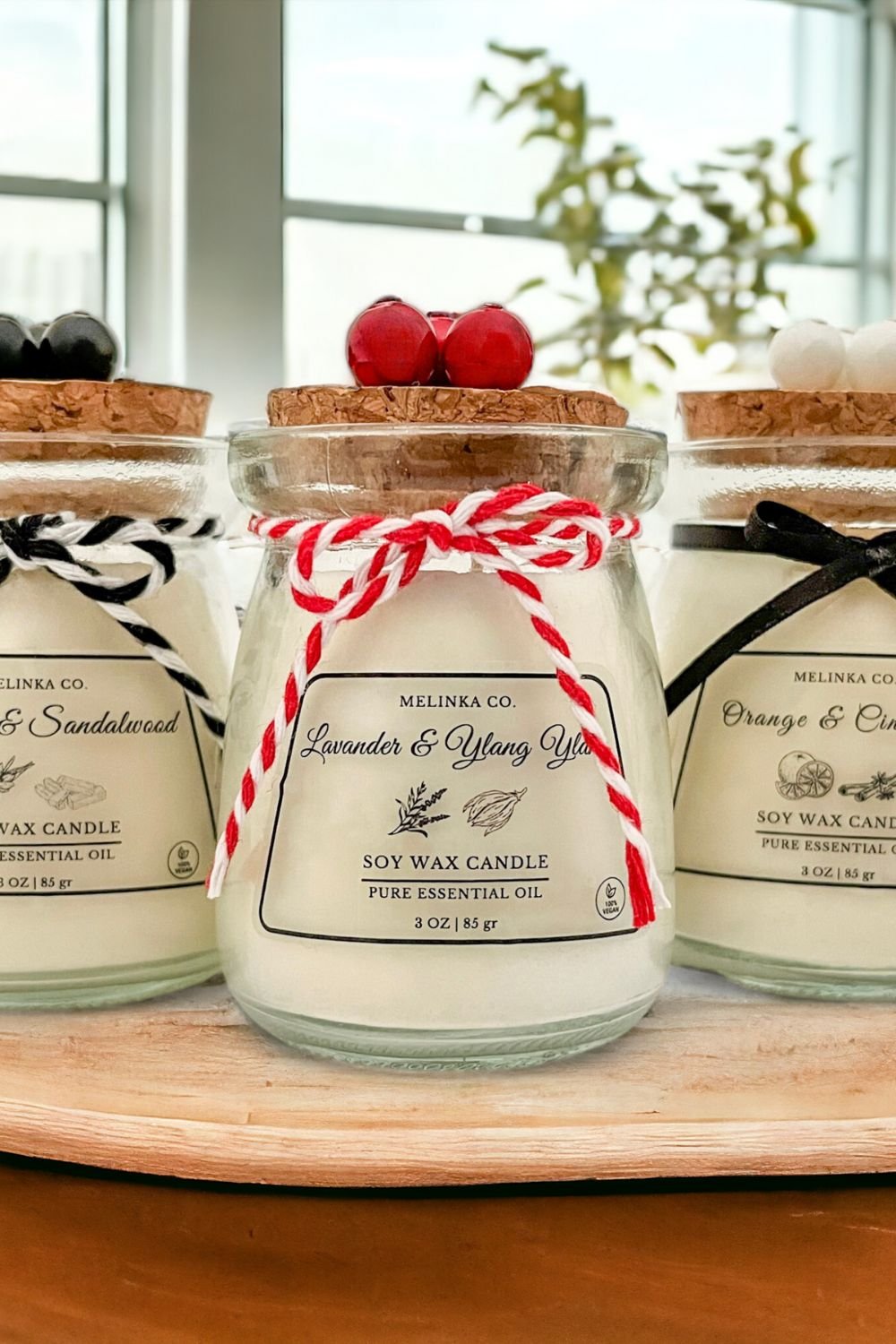 Melinka Co.-Stella Serisi Soya Mumu 3'lü Set-Mum-1-Milagron.com