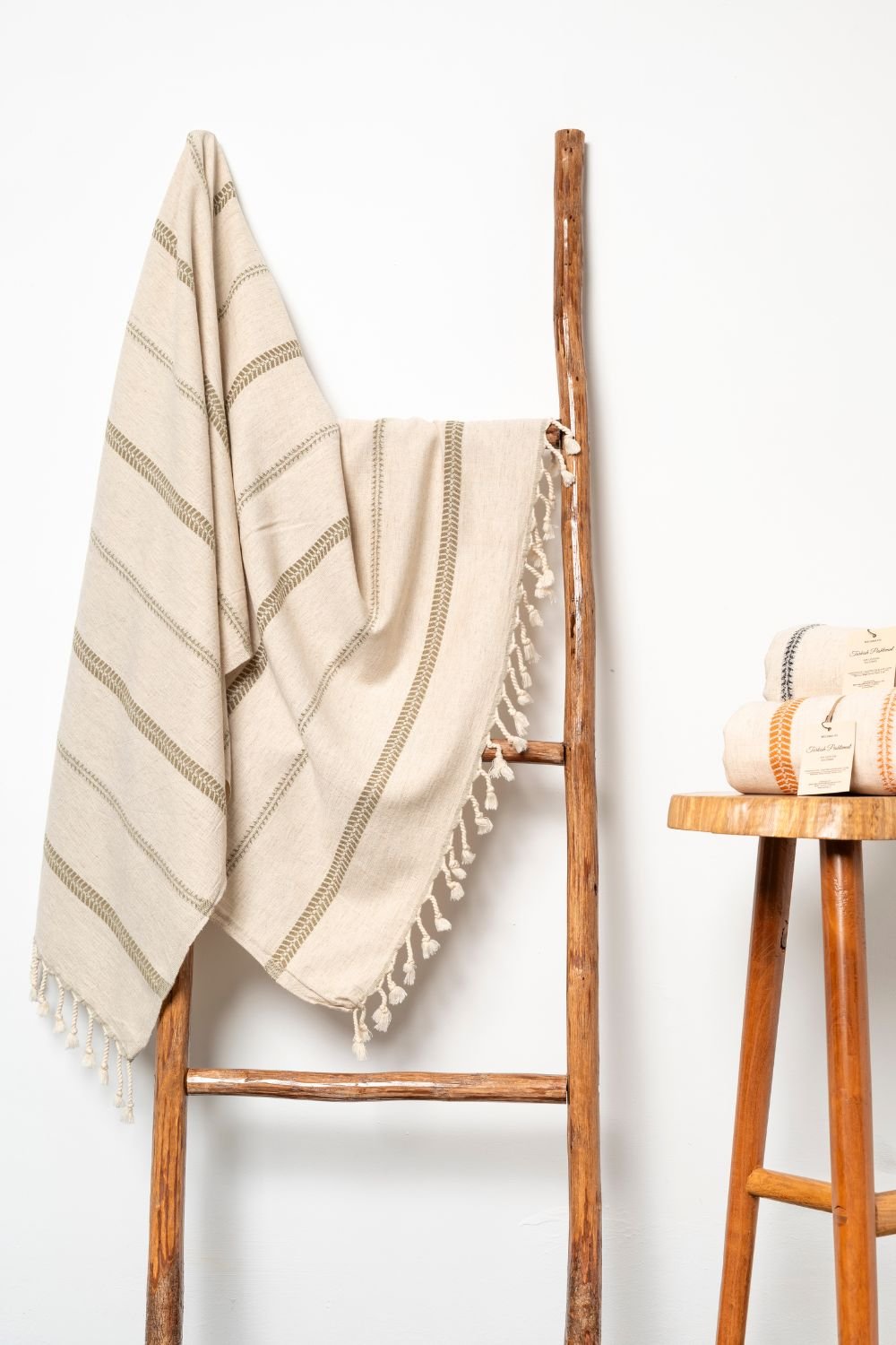 Melinka Co.-Terra Peştemal Haki-Havlu & Peştamal-4-Milagron.com