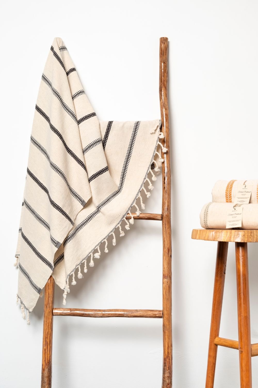 Melinka Co.-Terra Peştemal Siyah-Havlu & Peştamal-4-Milagron.com