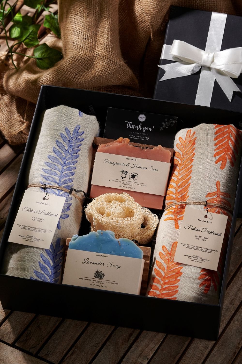 Melinka Co.-Vega Hediye Seti-Havlu & Peştamal-1-Milagron.com