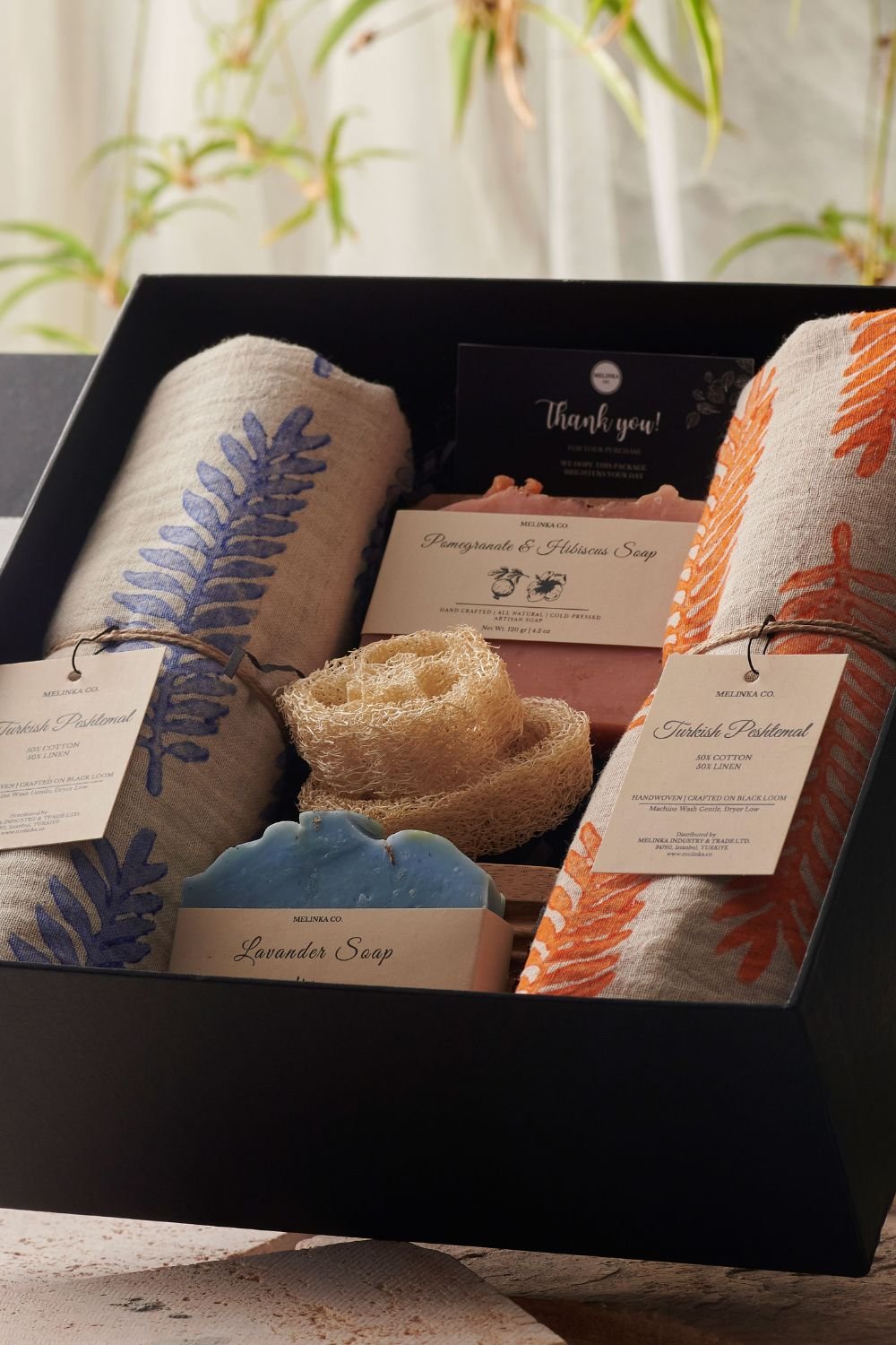 Melinka Co.-Vega Hediye Seti-Havlu & Peştamal-2-Milagron.com