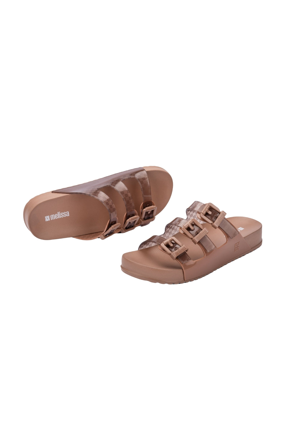 Melissa-Cozy Stripes Terlik-Sandalet & Terlik-3-Milagron.com