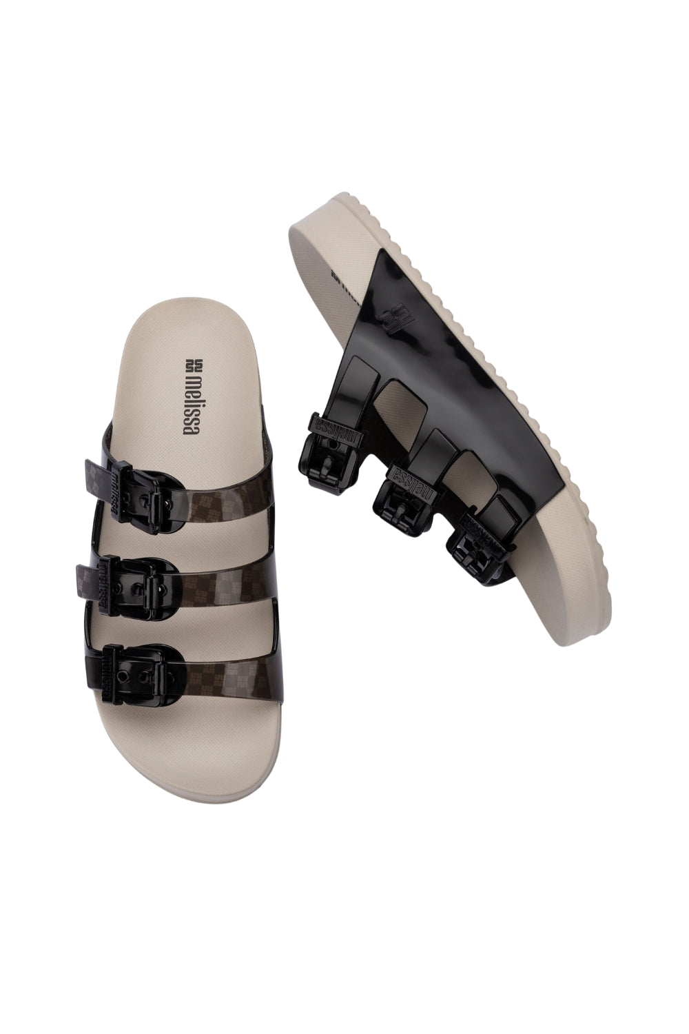 Melissa-Cozy Stripes Terlik-Sandalet & Terlik-3-Milagron.com