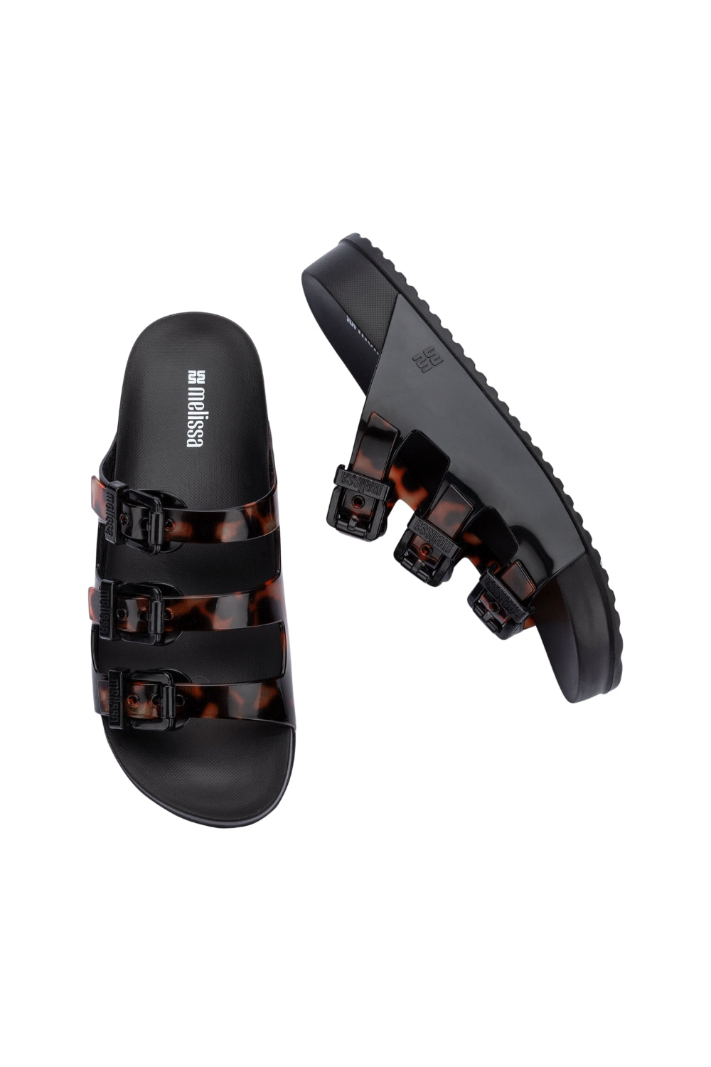 Melissa-Cozy Stripes Terlik-Sandalet & Terlik-3-Milagron.com