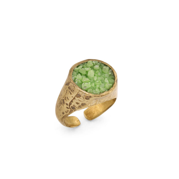 Melon-Antik Mozaik Taş No 2 Yüzük-Yüzük-1-Milagron.com