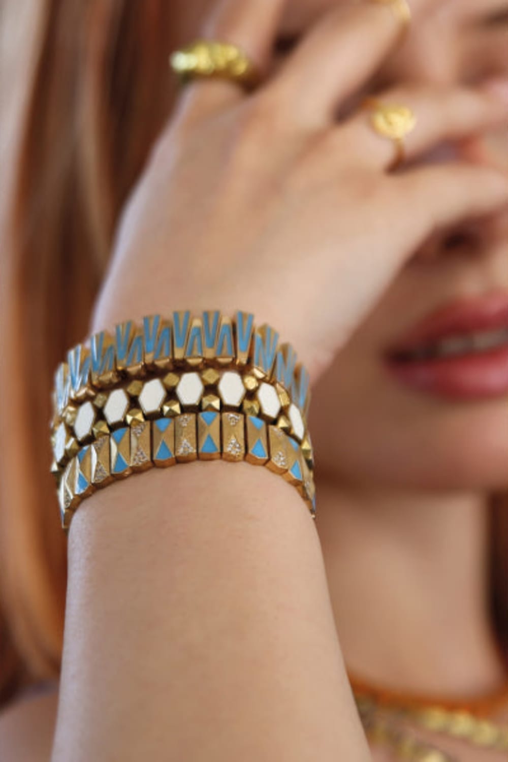 Melon-Beat Mavi Mine Bileklik-Bileklik-3-Milagron.com