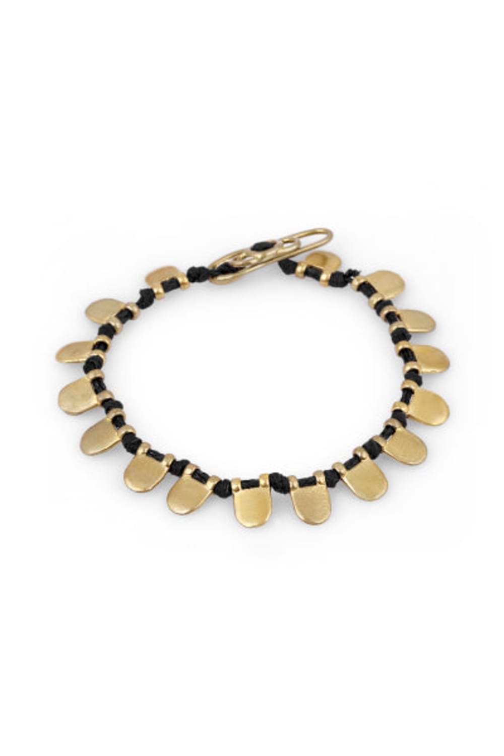 Melon-Drop Siyah İp Bileklik-Bileklik-1-Milagron.com