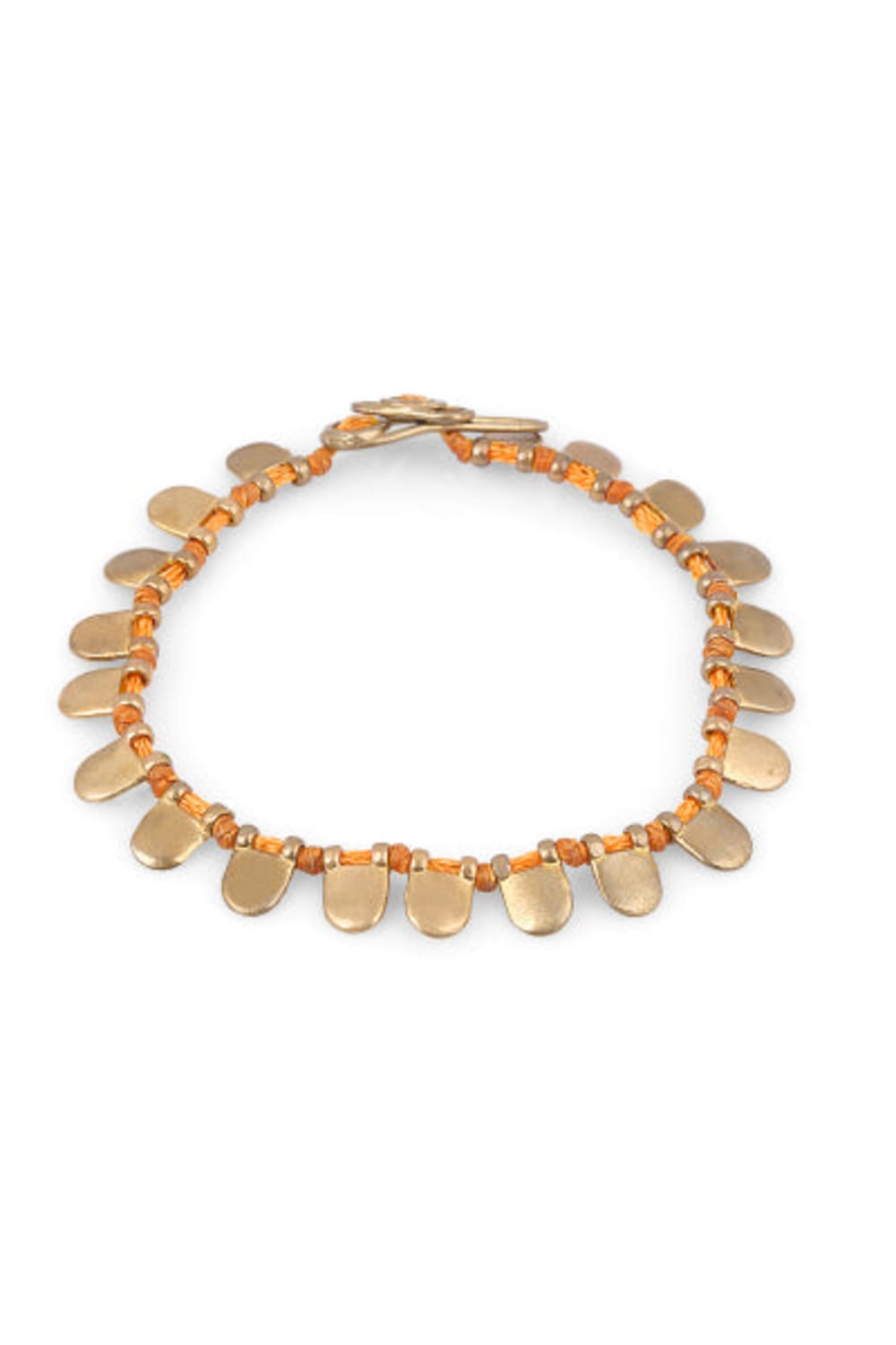 Melon-Drop Turuncu İp Bileklik-Bileklik-1-Milagron.com