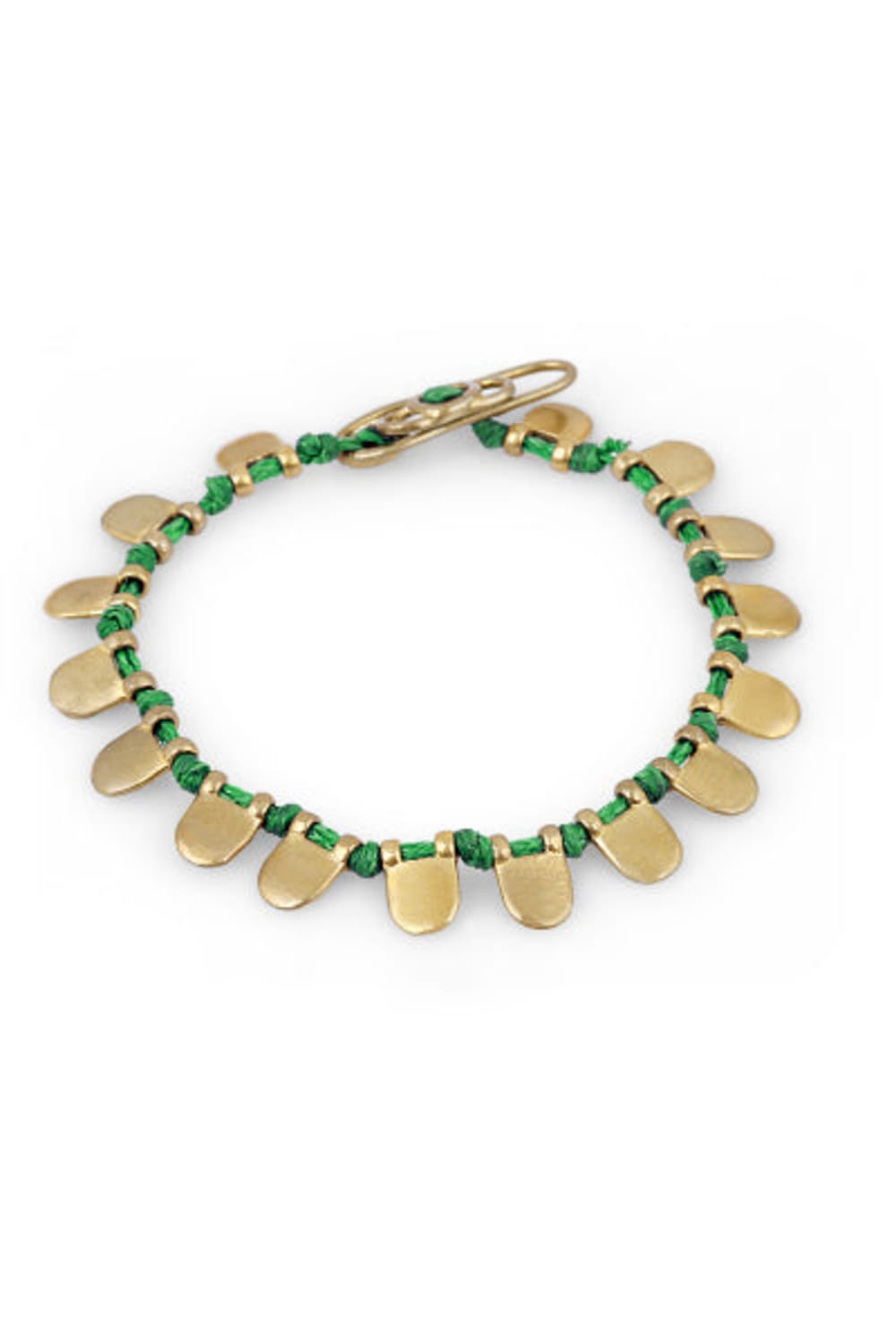 Melon-Drop Yeşil İp Bileklik-Bileklik-1-Milagron.com