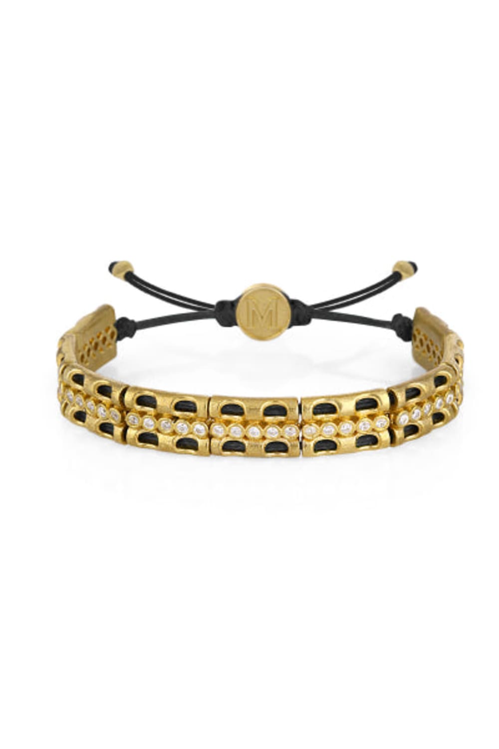Melon-Found Taşlı Siyah Bileklik-Bileklik-1-Milagron.com