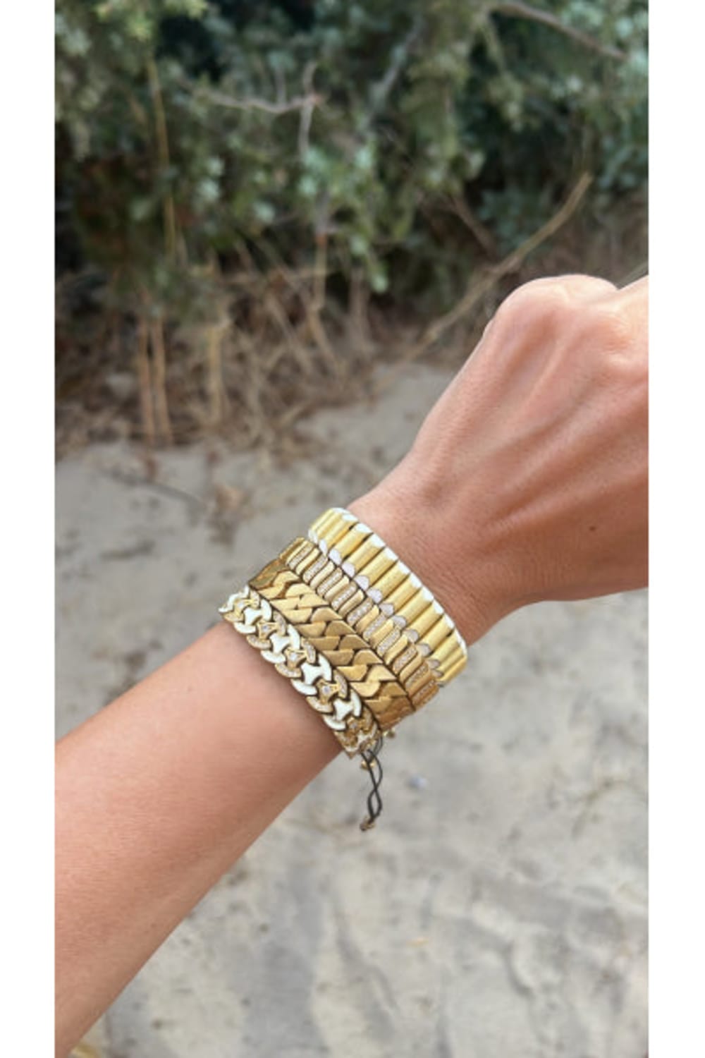 Melon-Gold Chain Bileklik-Bileklik-2-Milagron.com