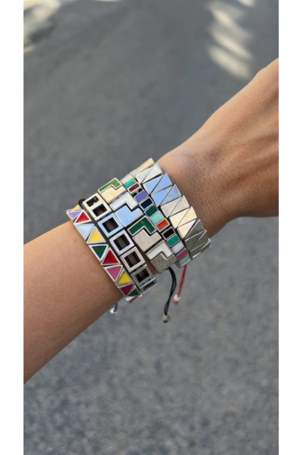 Melon-Kare Silver Bileklik-Bileklik-2-Milagron.com