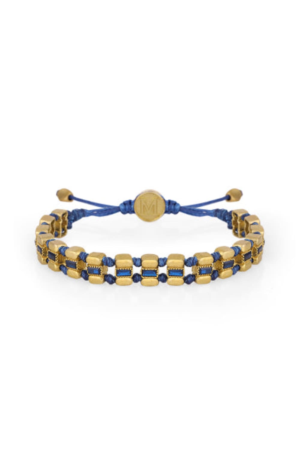 Melon-Leo Lacivert Baget Taşlı Bileklik-Bileklik-1-Milagron.com