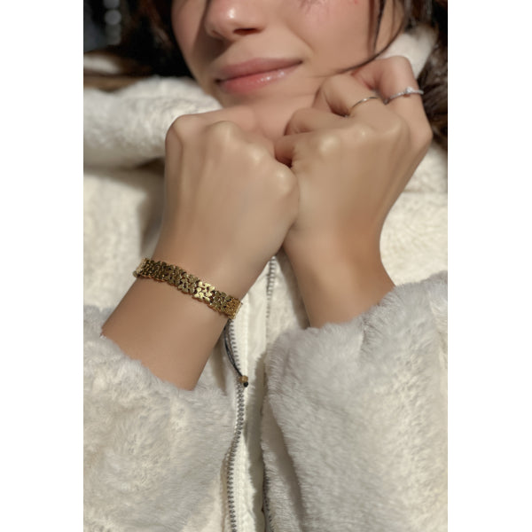 Melon-Melon Follow Me Gold Bileklik-Bileklik-1-Milagron.com