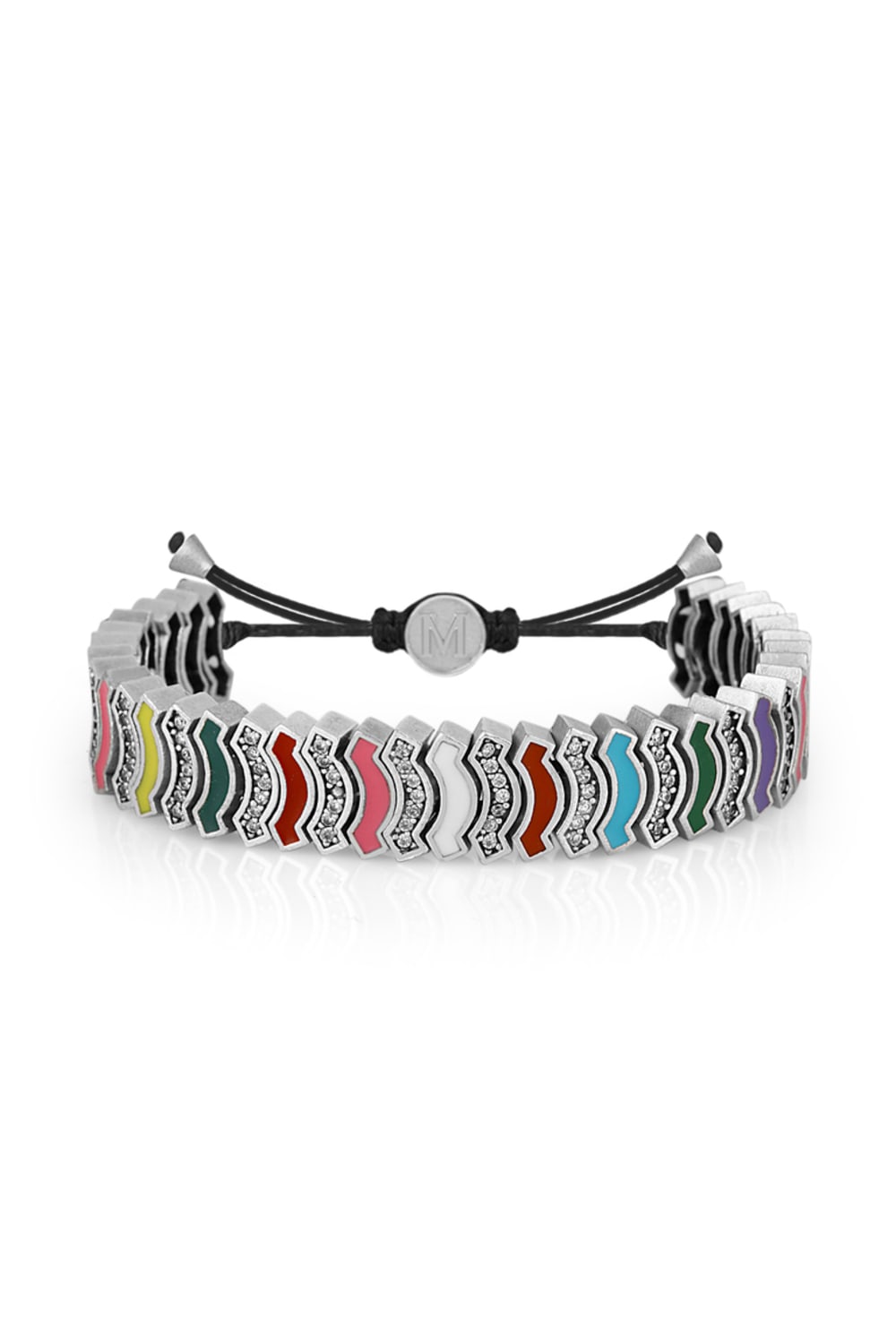 Melon-Seagull Antik Kaplama Mineli Bileklik-Bileklik-1-Milagron.com