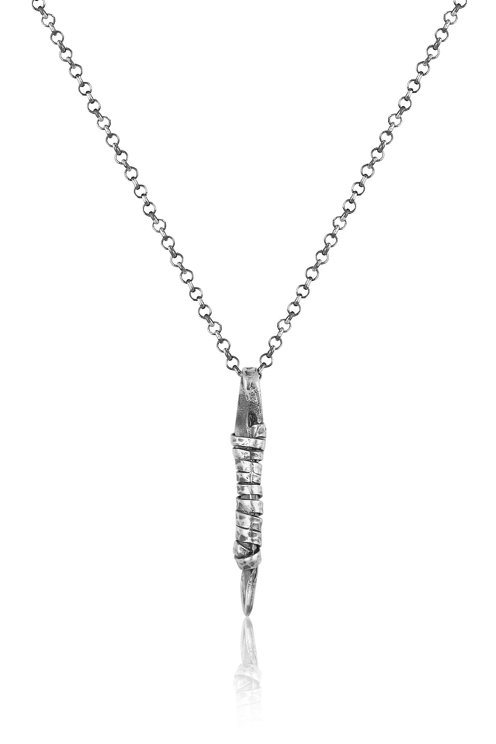 Melon-Silver Strength 925 Ayar Gümüş Kolye-Kolye-1-Milagron.com