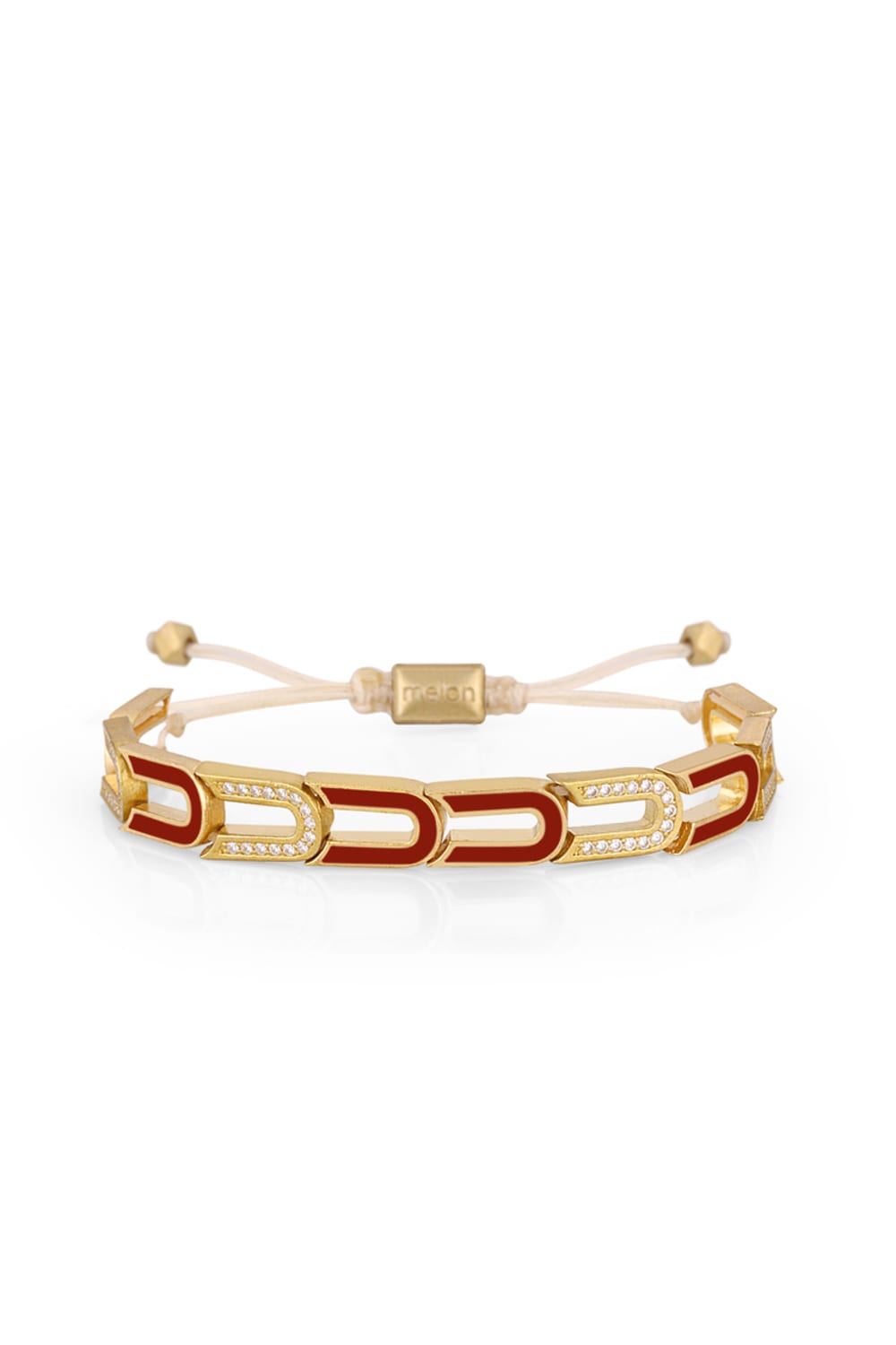 Melon-Vinly Red Bileklik-Bileklik-1-Milagron.com