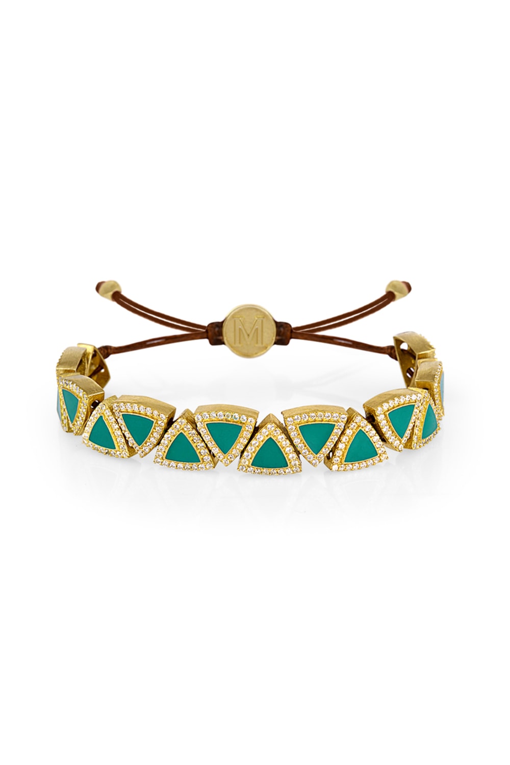 Melon-Weekend Stone Green Bileklik-Bileklik-1-Milagron.com