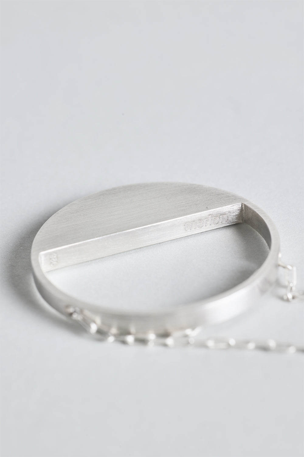 Hurne Beton Gümüş Kolye - 2